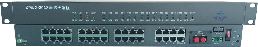 30路電話+1路10M以太網(wǎng)光端機 30路電話+1路10M以太網(wǎng)光端機
